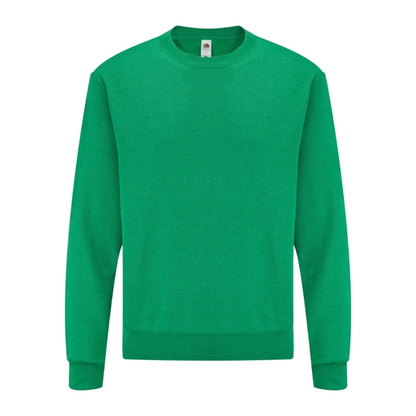 Класическа ватена блуза CLASSIC зелен меланж, ID79*hgreen