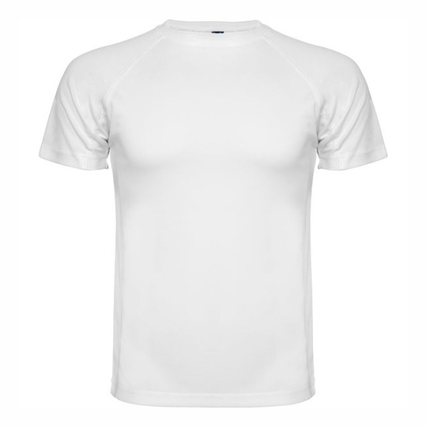 Мъжка спортна тениска MONTECARLO бяло