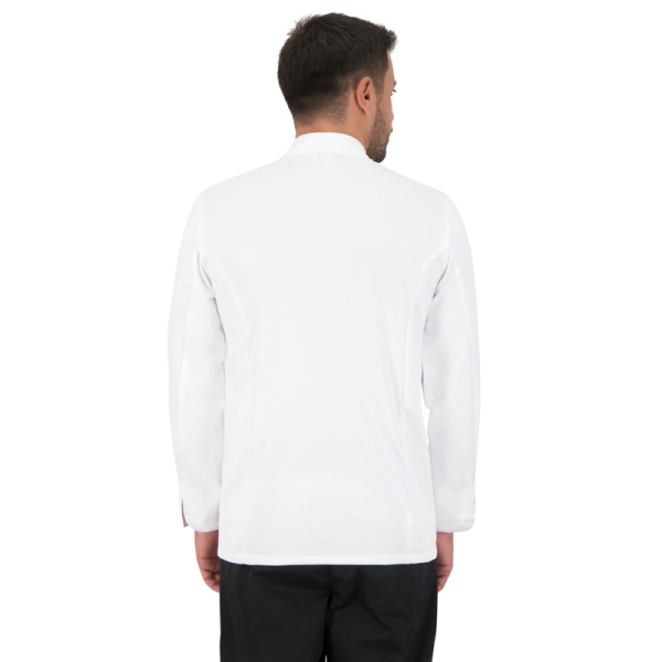 Tunica albă de bucătar NORI LS, 302600
