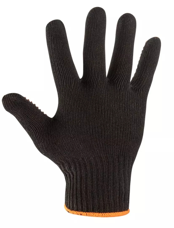 Работни ръкавици памук и полиестер на точки, размер 10, 97-620
