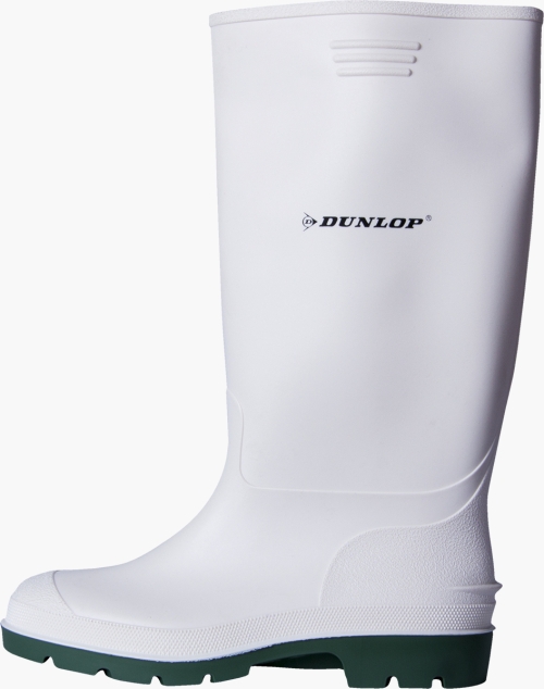 Λευκές μπότες από καουτσούκ Dunlop