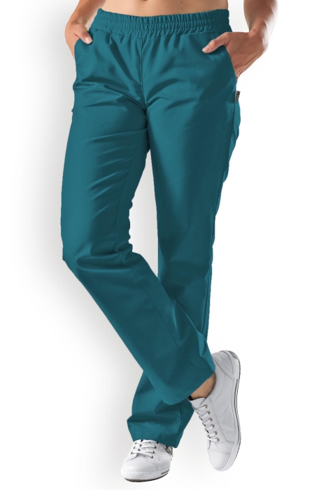 Pantaloni M3 albastru - verde