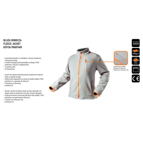 Jachetă fleece Neo Tools, 81-501