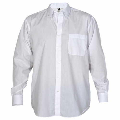 Бяла мъжка риза AIFOS 