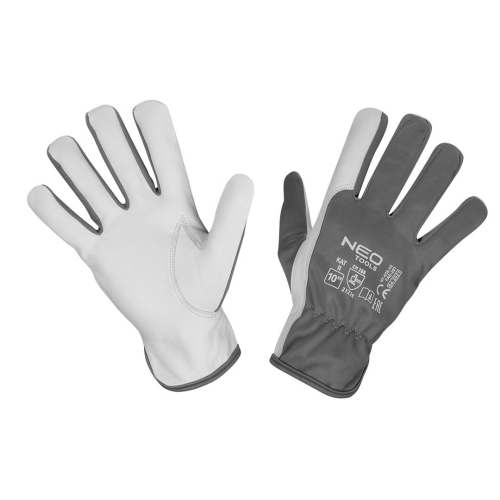 Работни ръкавици, 2121X, козя кожа, размер 9", CE 97-656-9 NEO