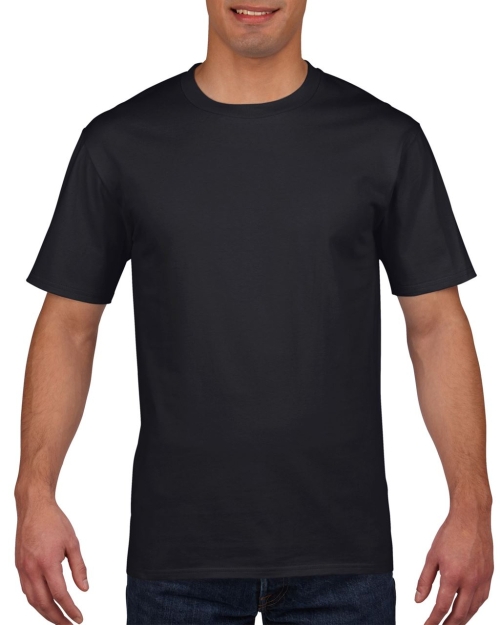 Тениска 100 % памук, черна, GI4100