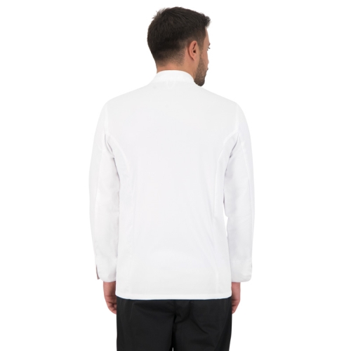 Tunica albă de bucătar NORI LS, 302600