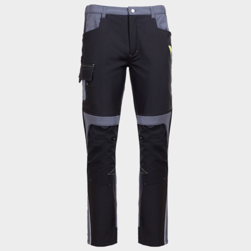 Работен панталон PRISMA SOFTSHELL 2.0 BLACK/GREY, 02001956