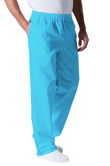 Панталон unisex синьо електрик от 100% памук