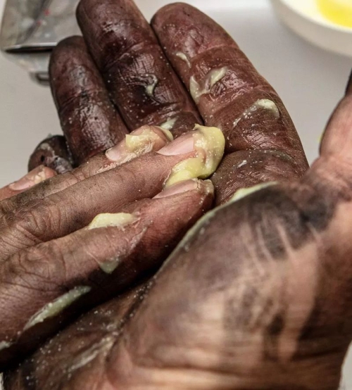 Гел, жълт, паста за измиване на ръце, за премахване на трудни и много трудни замърсявания - буркан 500 гр. 10-405 NEO