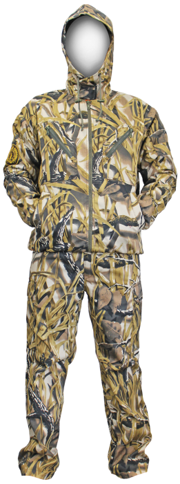 Jachetă și pantaloni de camuflaj de vânătoare