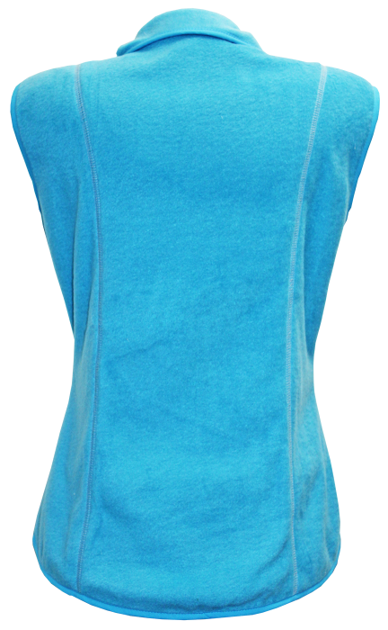 Vesta fleece albastra