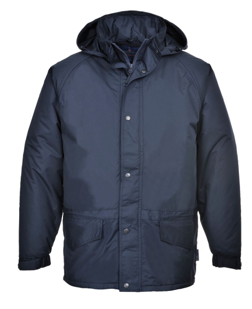 Jachetă căptușită cu lână respirabilă Arbroath (albastru marin)