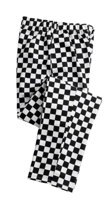 Pantaloni de bucatar/tabla de șah PR553