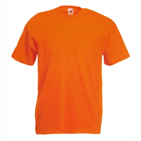 Унисекс тениска VALUEWEIGHT оранжево