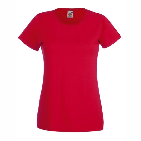 Дамска тениска VALUEWEIGHT червена