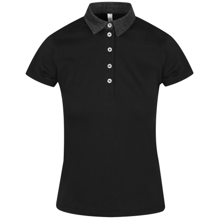 Двуцветна риза (черно/тъмно сиво) KA2611