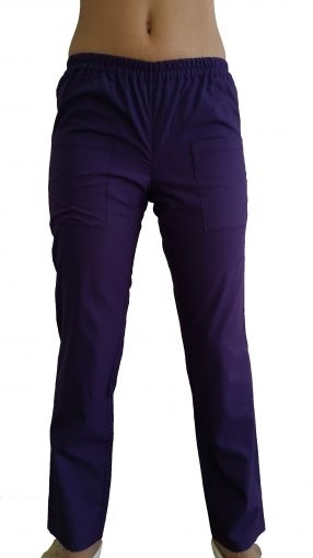 Pantaloni violet închis