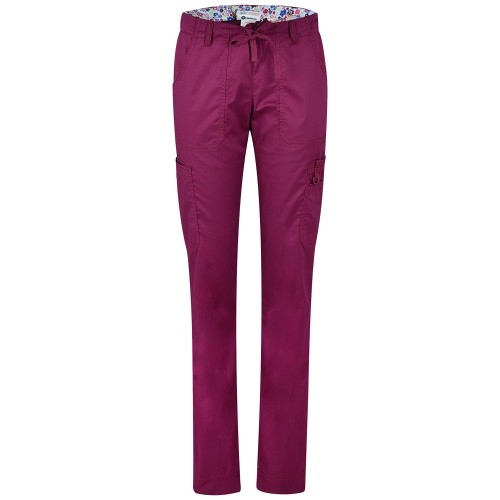 Дамски панталон LINDSEY | KOI Design | Винено червен