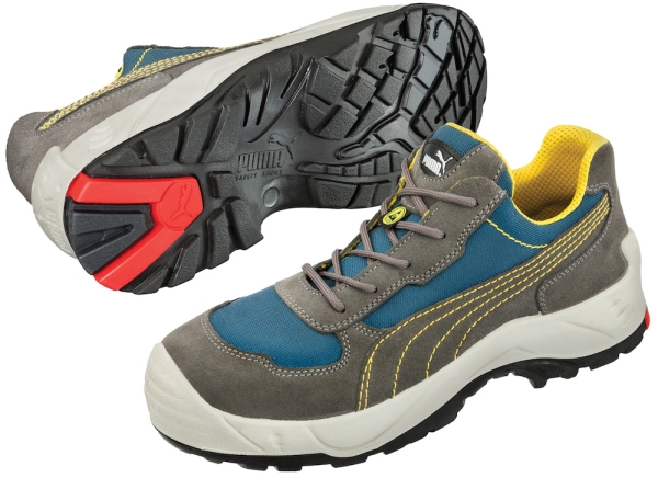 Защитни работни обувки S3 VANGUARD Low S3 | Сиво | Синьо