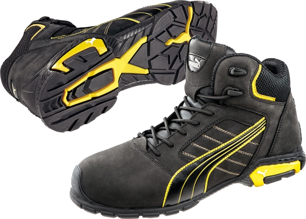 Защитни работни обувки S3 SRC AMSTERDAM Mid S3 | Черно
