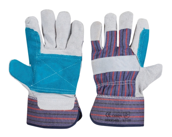 Работни ръкавици с подсилена длан COLI | Синьо