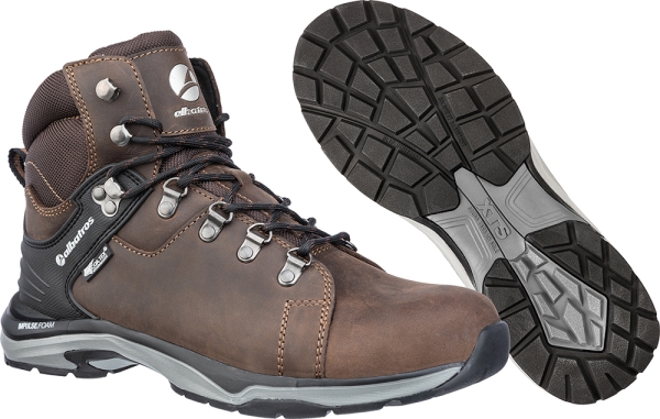 Защитни работни обувки О2 BRIONE Mid O2 | Кафяво