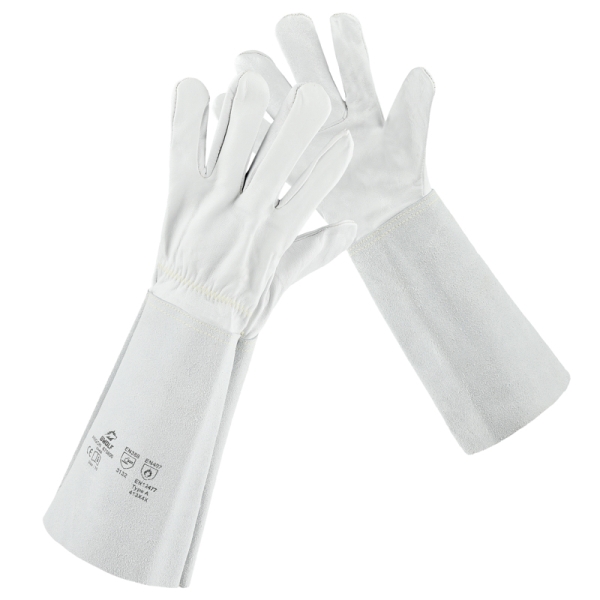 Работни ръкавици за заваряване ARGON | Бяло