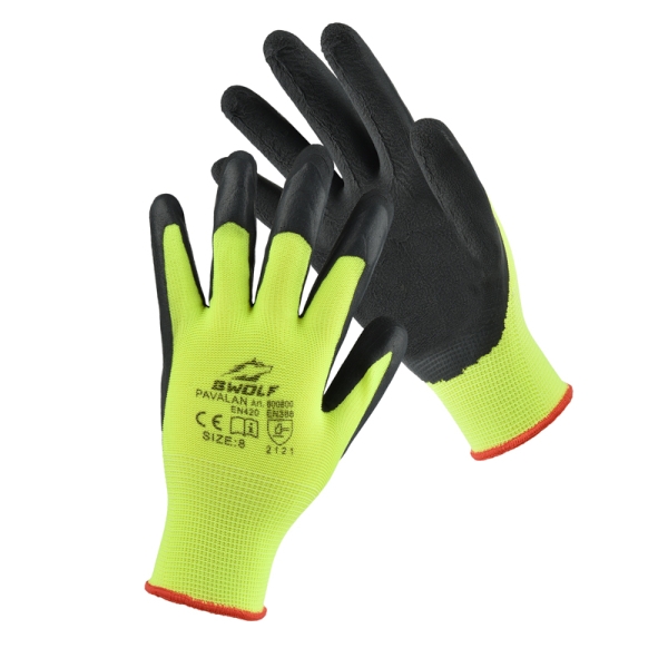 Работни ръкавици PAVALAN | Жълто