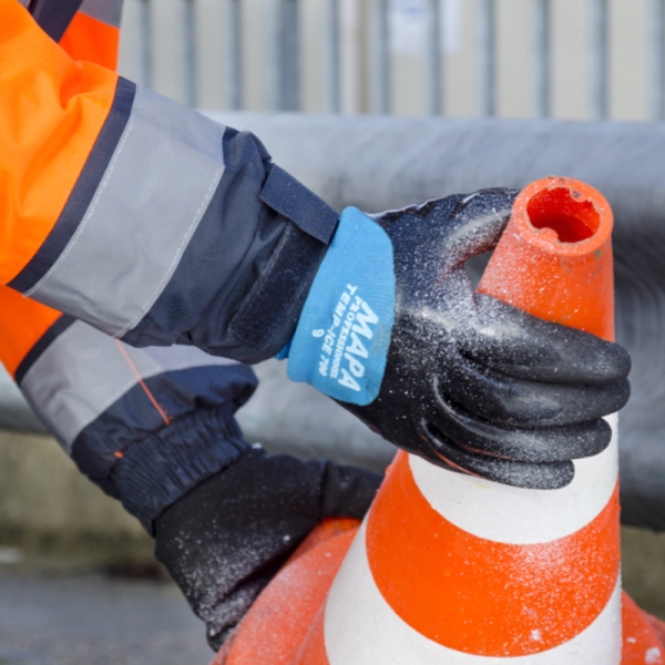 Работни ръкавици TEMP ICE 700 | Синьо
