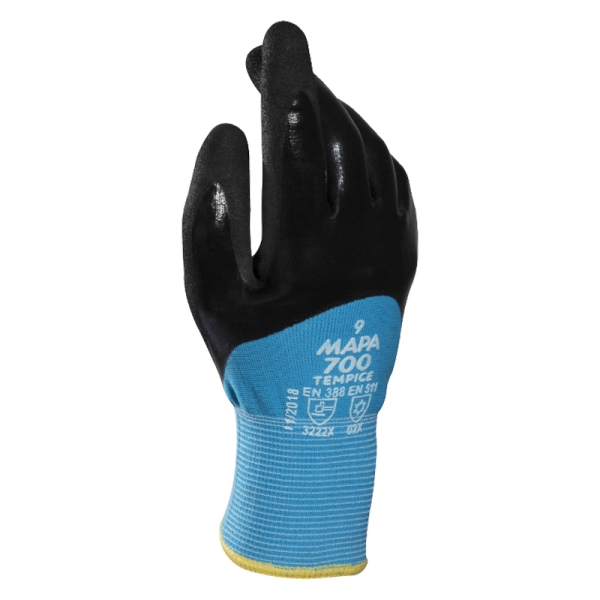 Работни ръкавици TEMP ICE 700 | Синьо