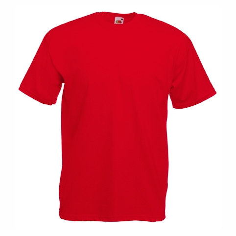 Унисекс тениска VALUEWEIGHT червено