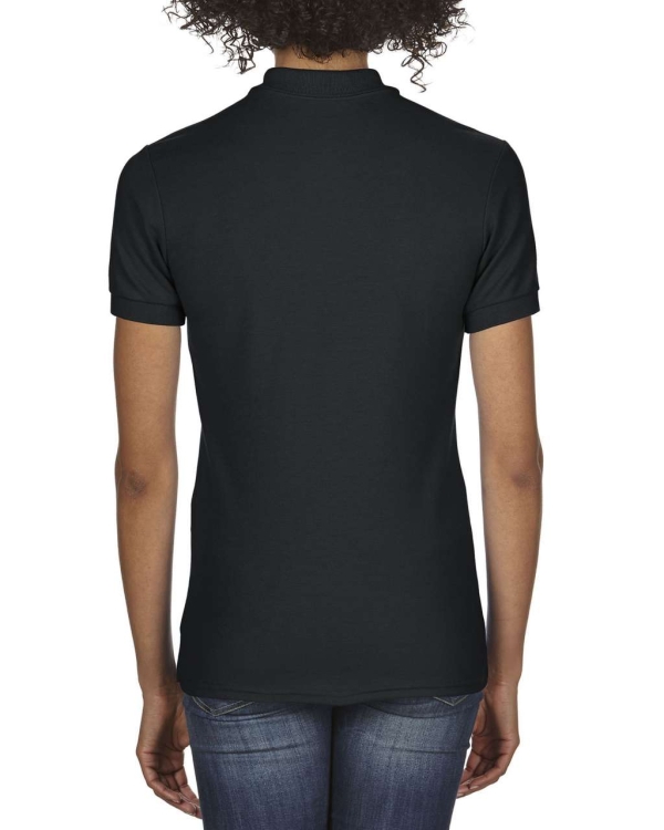 Tricou polo de damă negru, GIL75800