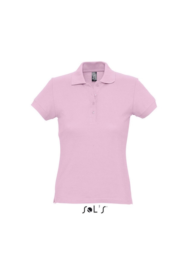 Дамска поло тениска SOL'S PASSION розово