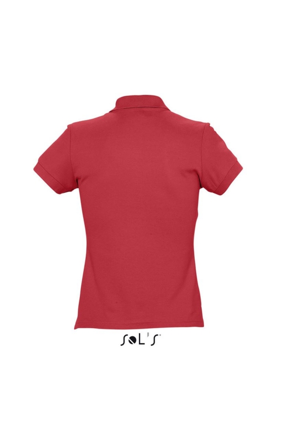 Дамска поло тениска SOL'S PASSION червена
