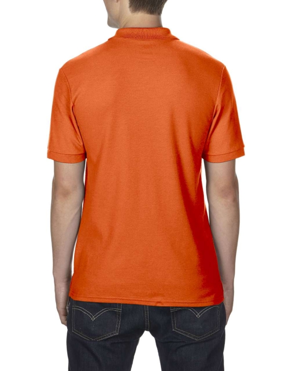 Мъжка поло тениска оранжева