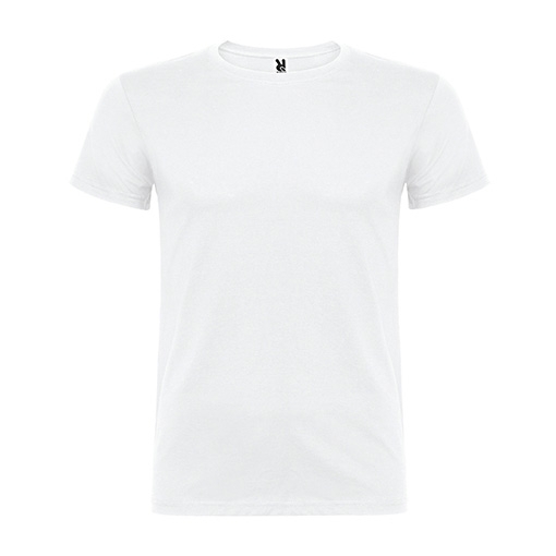 Мъжка памучна безшевна тениска BEAGLE бяла, размер L, ID1166