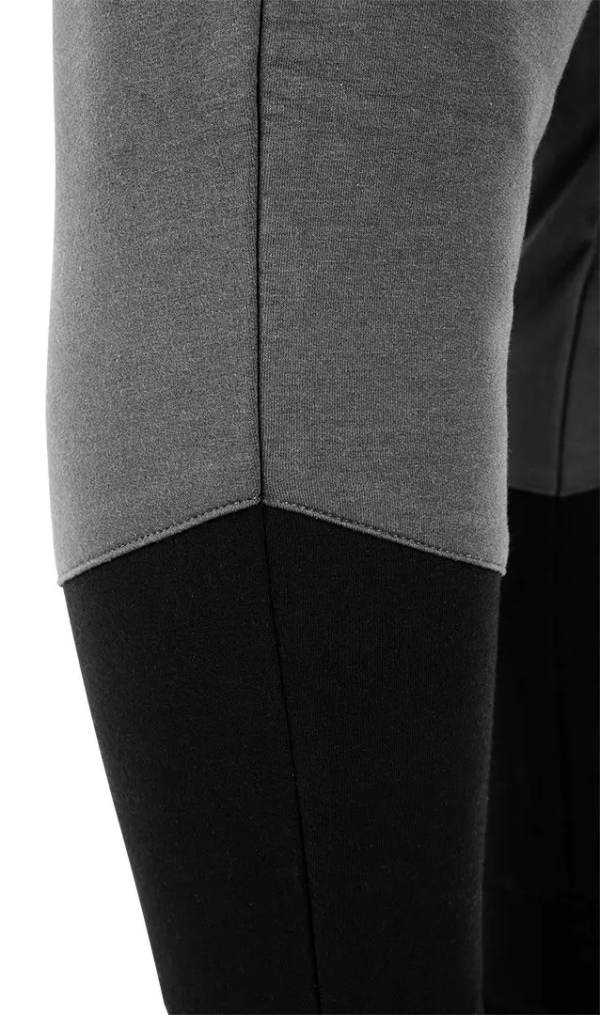 Спортен работен панталон COMFORT, черно и сиво, 81-282