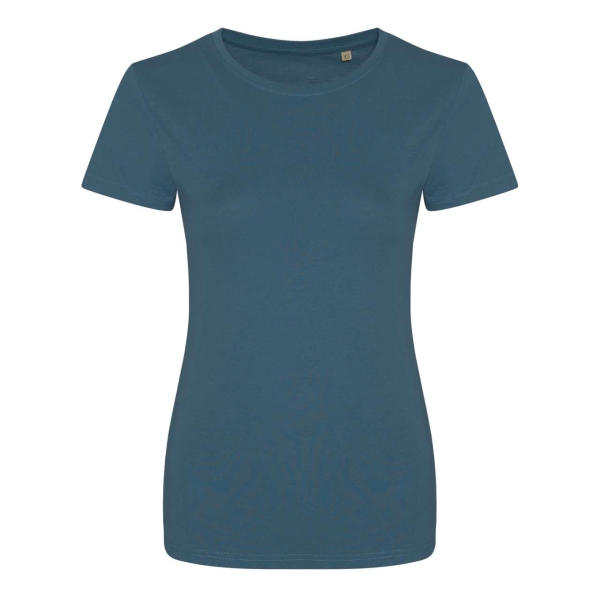 Дамска тениска, мастилено синьо, 100% памук, EA001F*ink