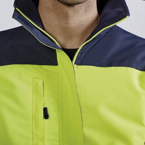 Мъжко двуцветно яке със светлоотразителни ленти HI-VIZ EPSYLON