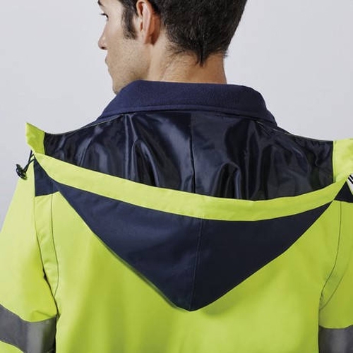 Мъжко двуцветно яке със светлоотразителни ленти HI-VIZ EPSYLON