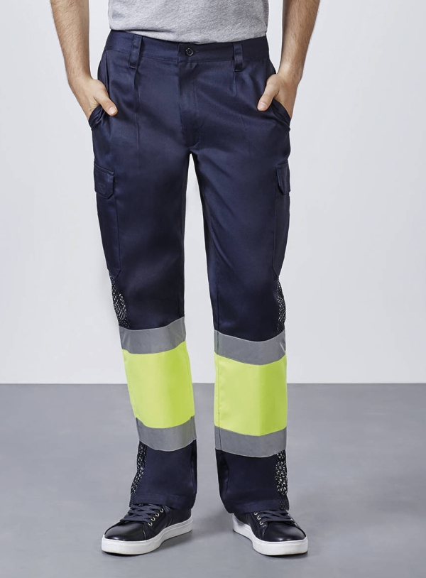 Летен панталон със светлоотразителни ленти HI-VIZ NAOS