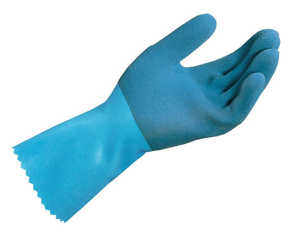 Работни ръкавици Латекс JERSETTE 301 | Синьо