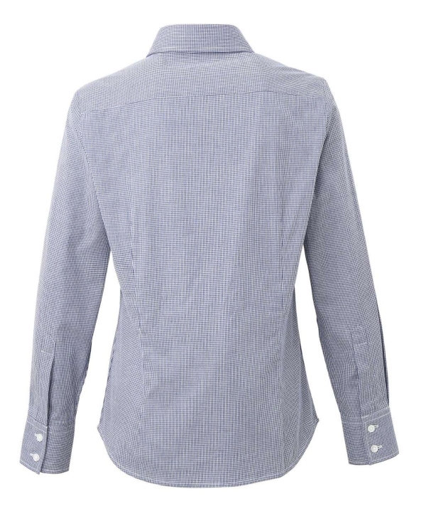 Дамска карирана риза ( тъмно синьо-бяло) PR3204