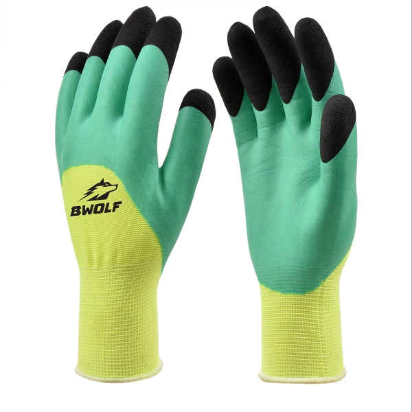 Работни ръкавици LIFT | Жълто | Зелено