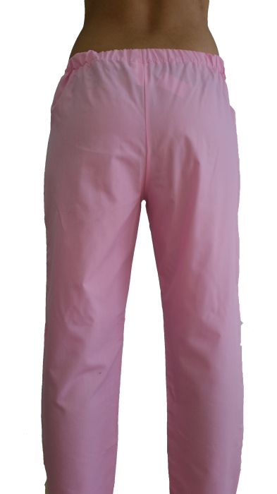 Pantaloni roz deschis