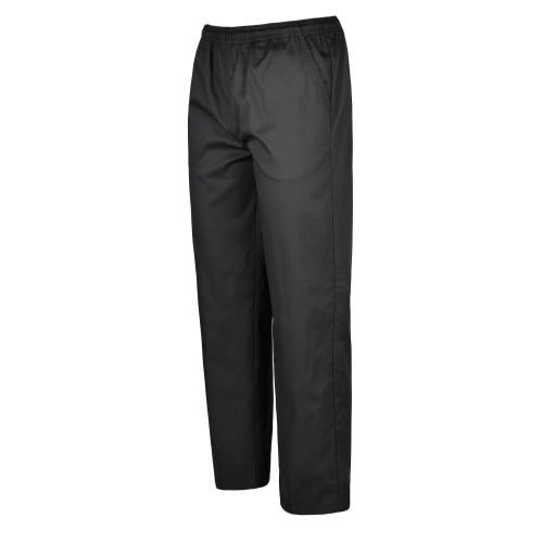 Панталон за готвачи/черен PR5532, с италиански джобове , unisex