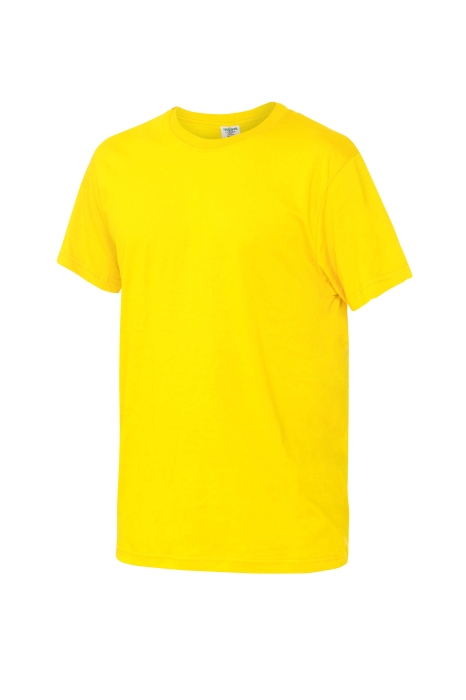 Тениска с обло деколте FUJI | Жълто