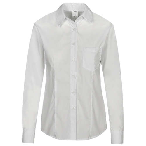 Дамска риза с дълъг ръкав ALINEA | Бяло