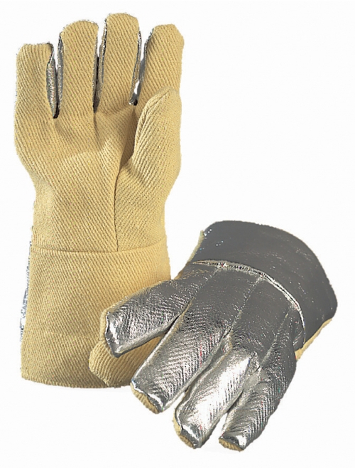 Работни ръкавици 35 см. 5 пръста алуминизирани 500С LAVA 500